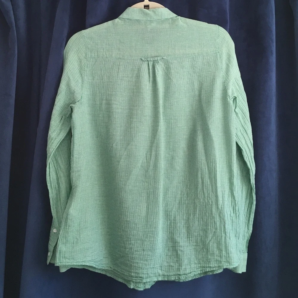 Joie | Mini Houndstooth Button-Down - Picture 4 of 8